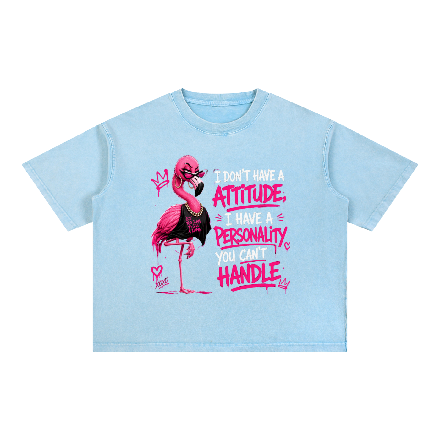 Mineral Wash Boxy Cotton T-Shirt