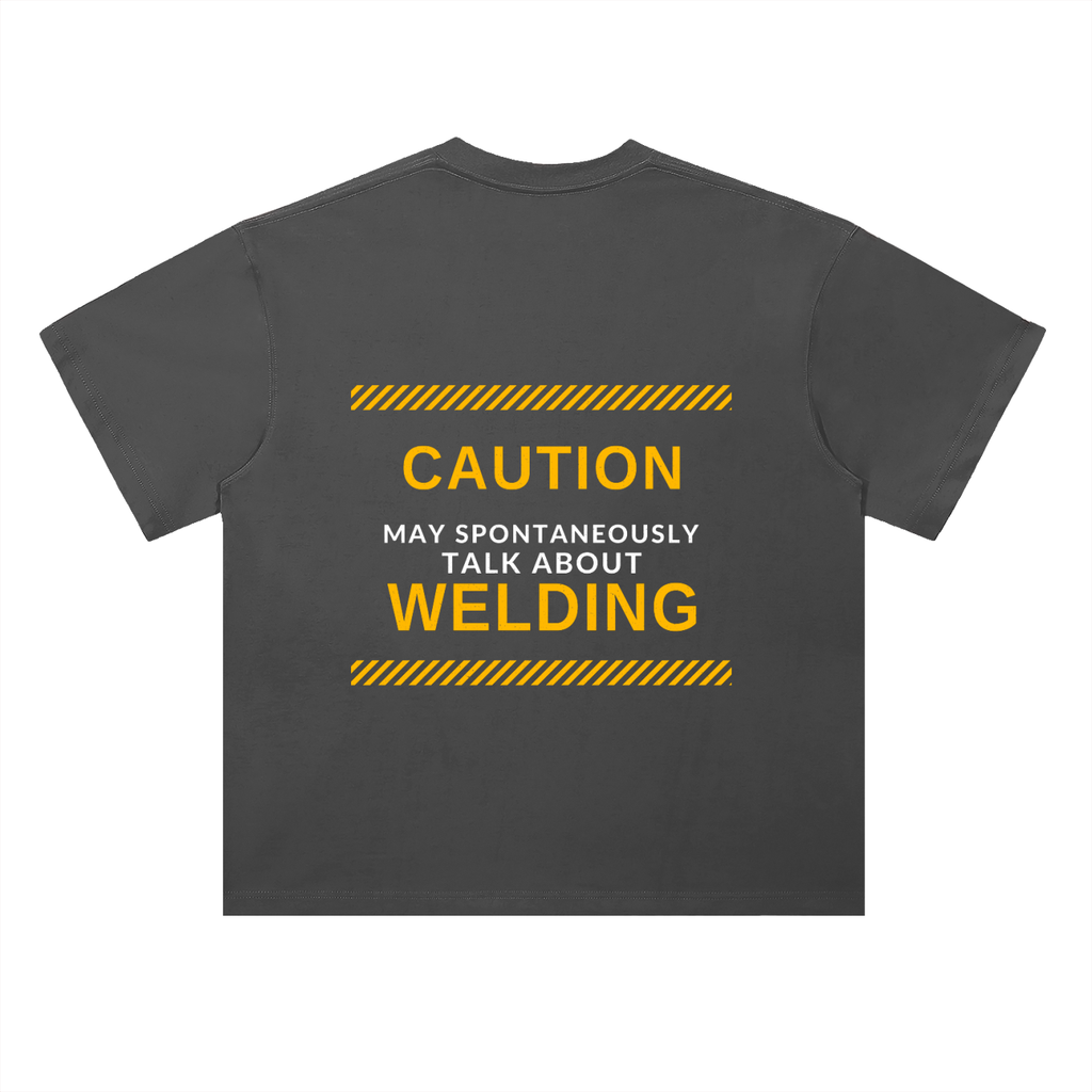 Heavyweight Drop Shoulder Cotton T-Shirt
