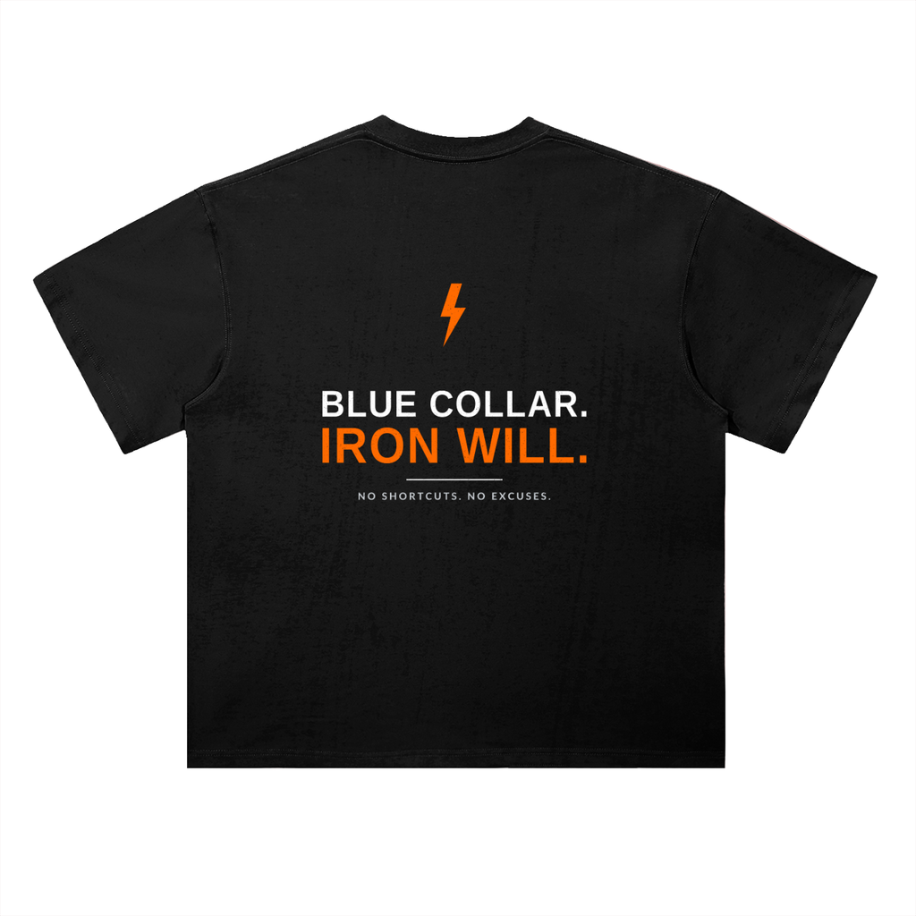 Heavyweight Drop Shoulder Cotton T-Shirt