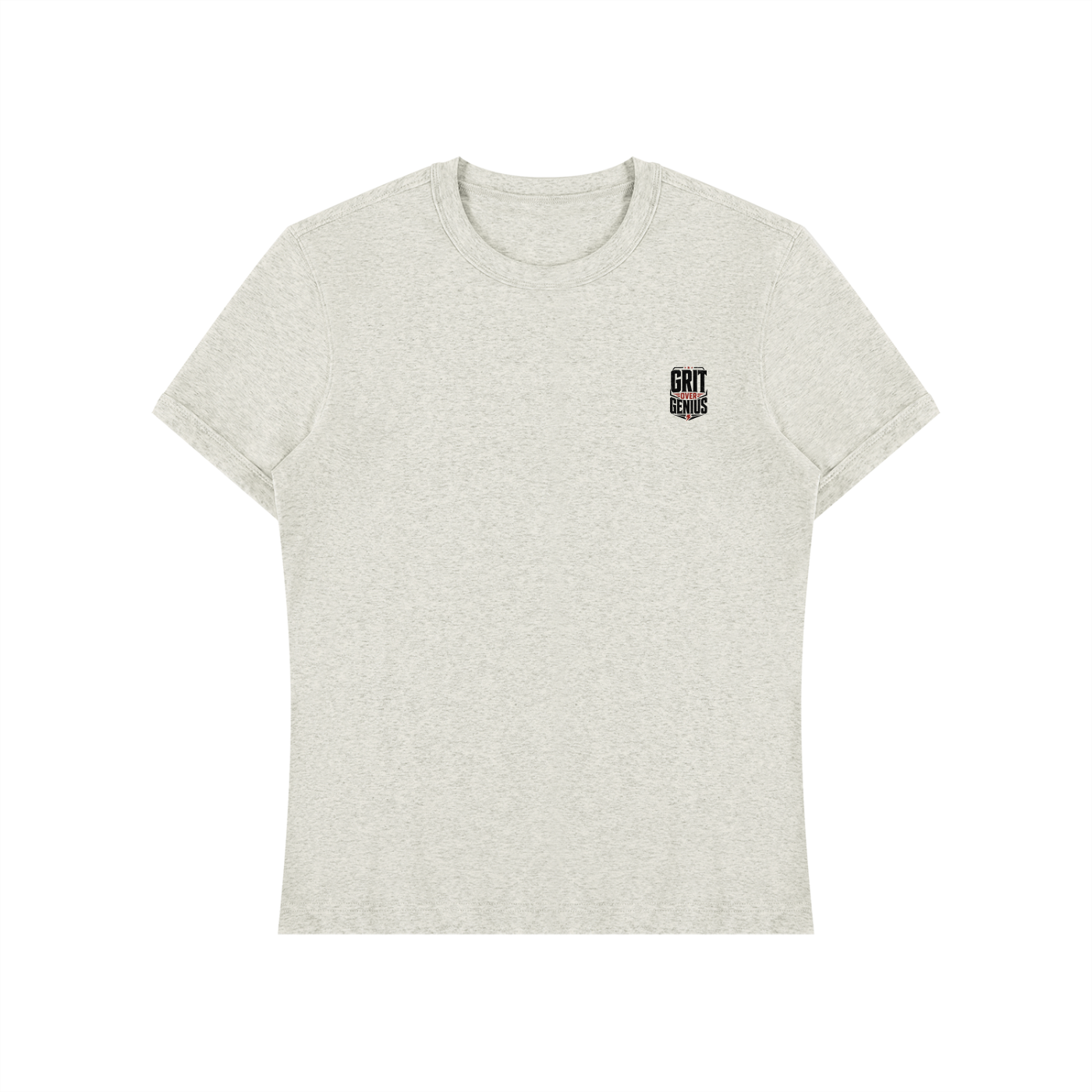 grit over genius Unisex Heavyweight Slim Fit T-Shirt