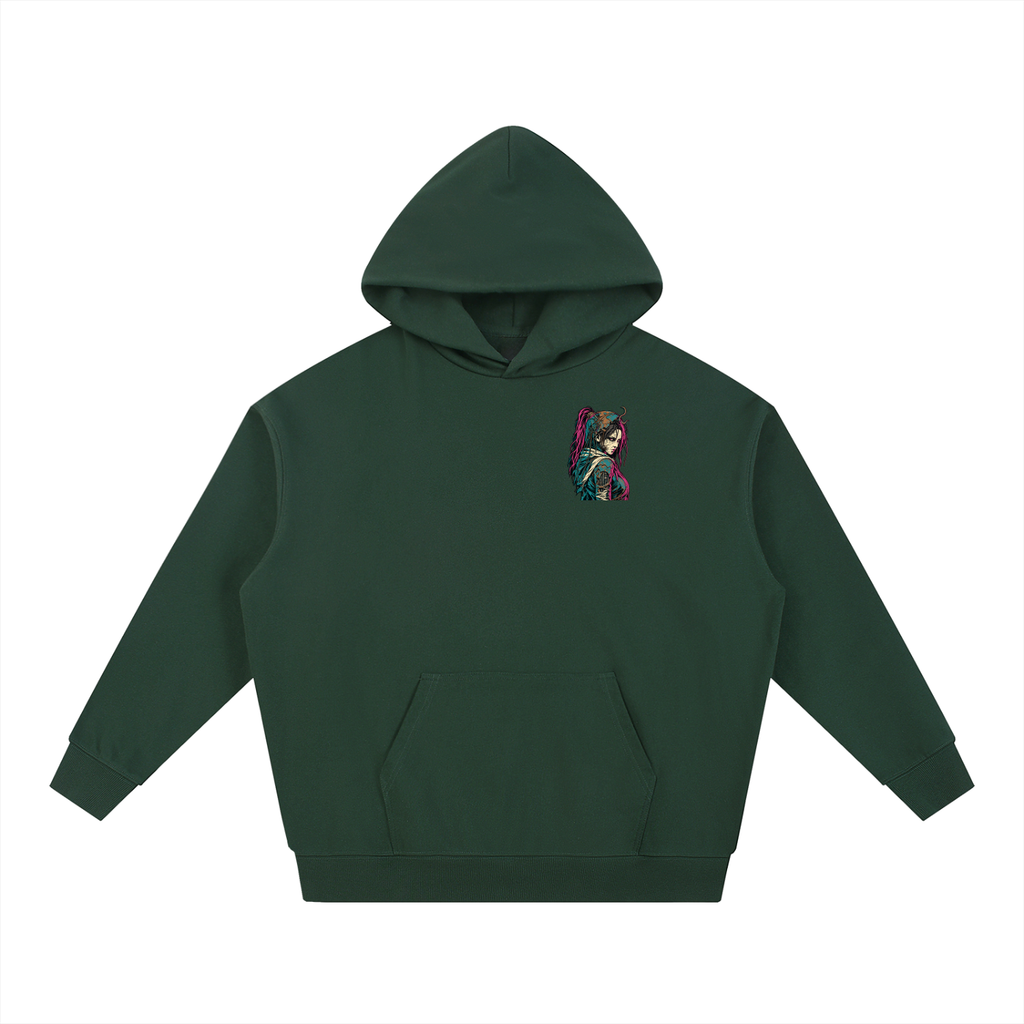 WASTELAND WARRIOR 01 | Dark Sci-Fi Heavyweight Hoodie