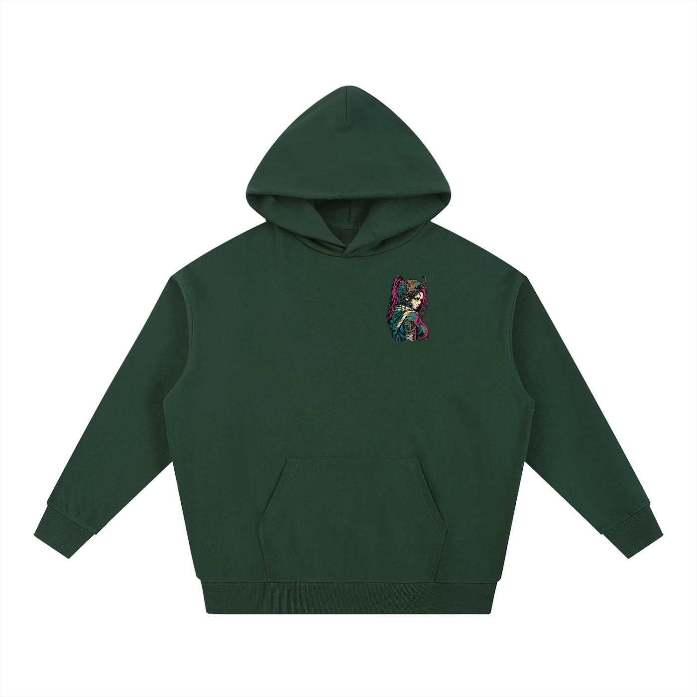 WASTELAND WARRIOR 01 | Dark Sci-Fi Heavyweight Hoodie