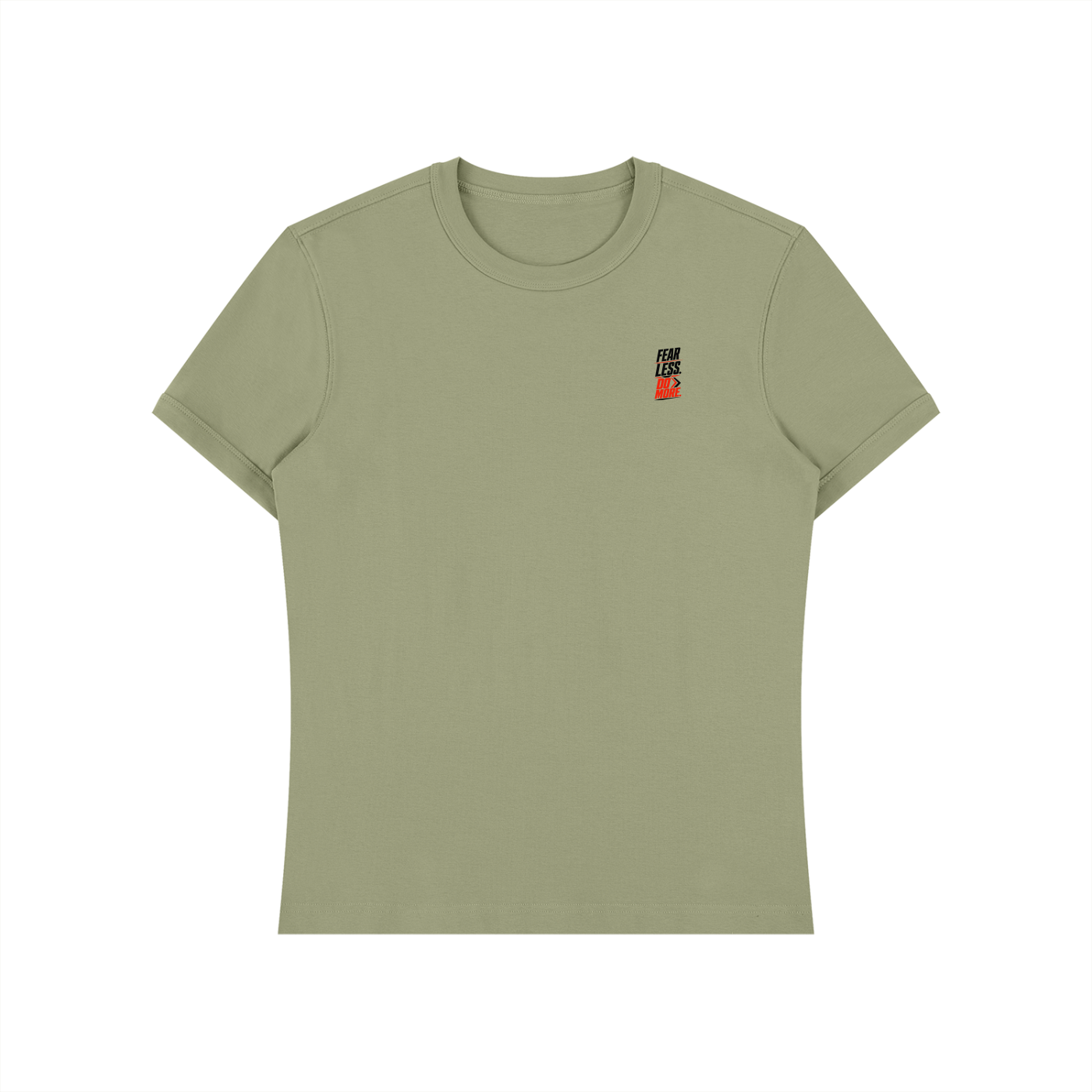 Fear Less Do More Unisex Heavyweight Slim Fit T-Shirt