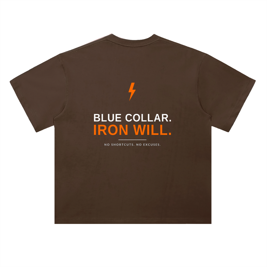 Heavyweight Drop Shoulder Cotton T-Shirt