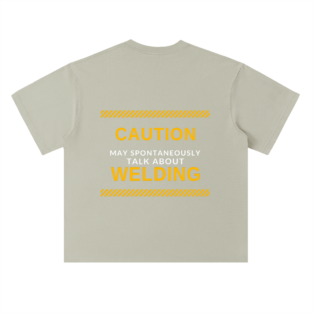 Heavyweight Drop Shoulder Cotton T-Shirt
