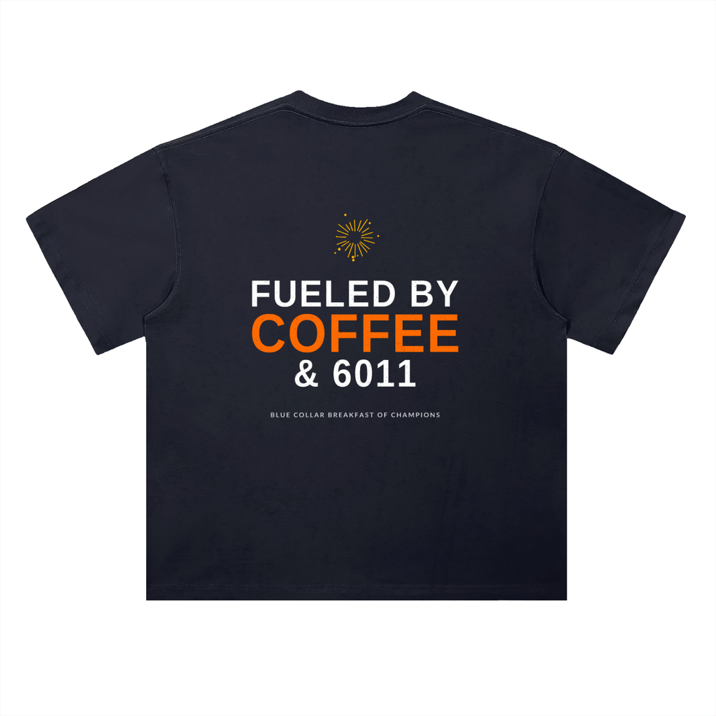 Heavyweight Drop Shoulder Cotton T-Shirt