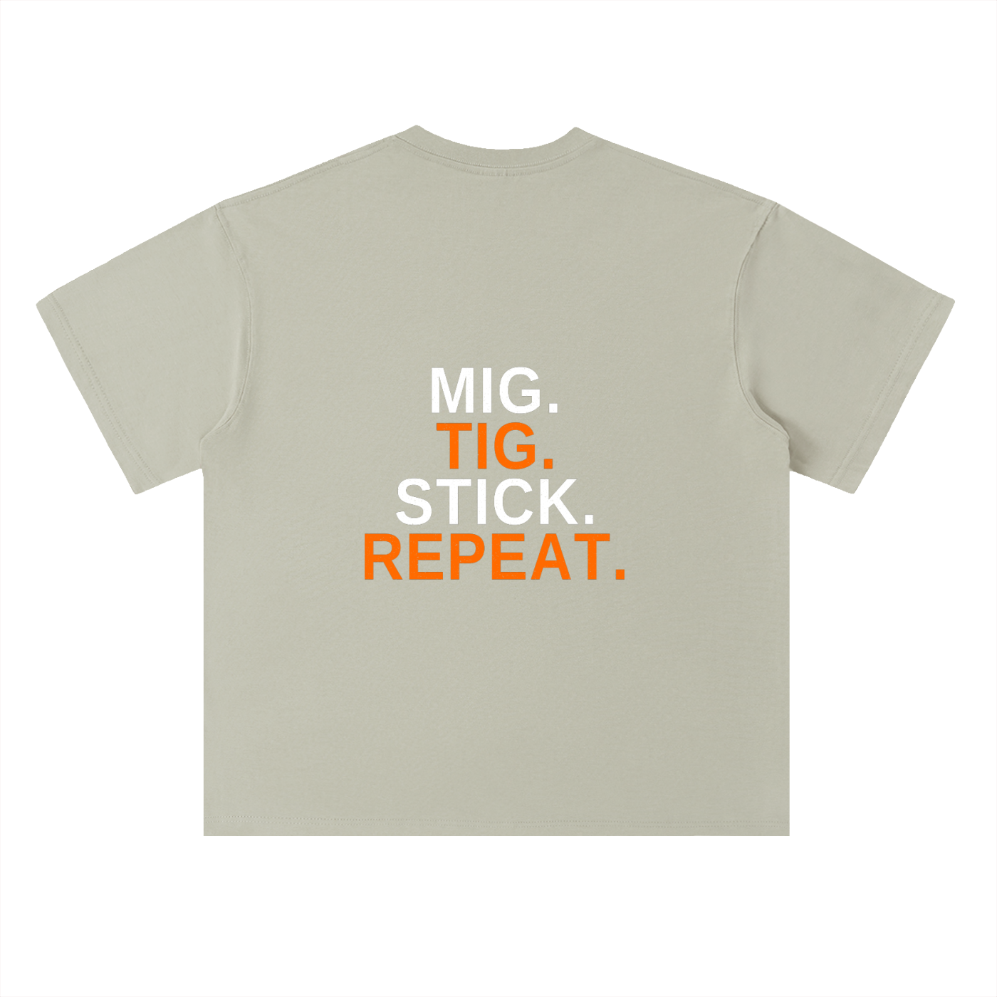 Heavyweight Drop Shoulder Cotton T-Shirt