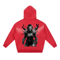 Sunfade Two-way Zipper Boxy Fleece Hoodie