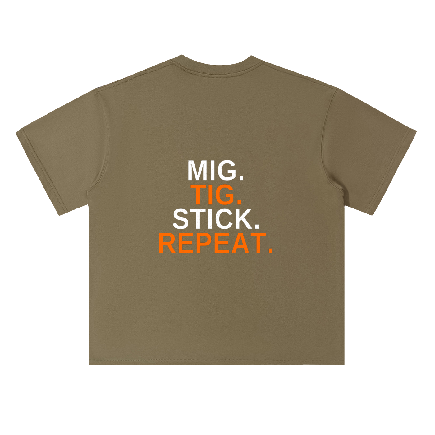 Heavyweight Drop Shoulder Cotton T-Shirt