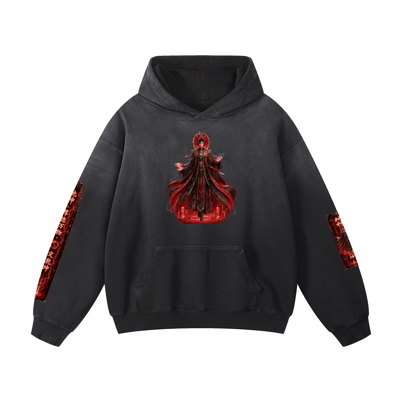 MASTER OF TIME | Cyberpunk Xianxia Oversized Heavyweight Hoodie