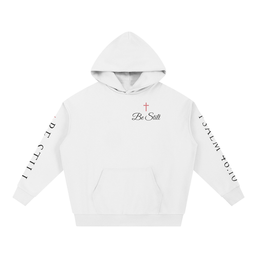 Be Still and Know That I Am God Hoodie | Minimalist Calla Lily Christian Sweatshirt, Psalm 46:10 Faith Gift
