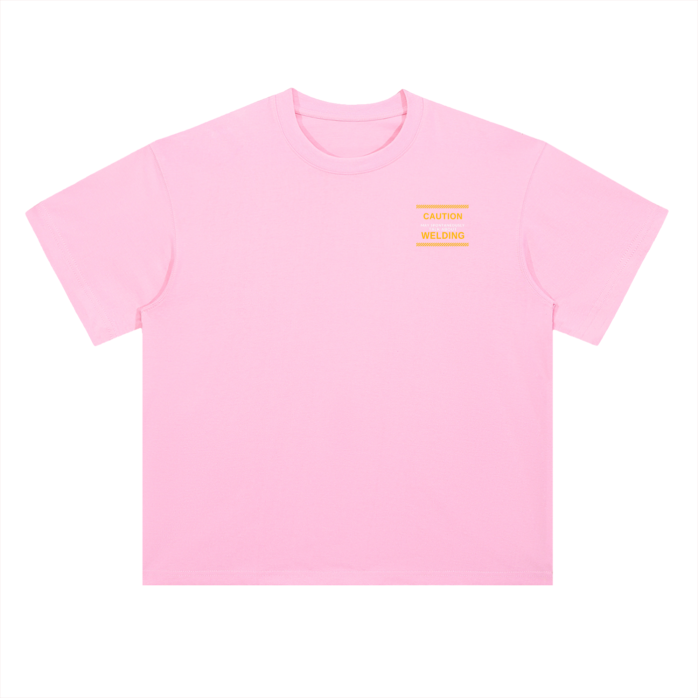 Caution may spontaneous talk about welding Heavyweight Drop Shoulder Cotton T-Shirt