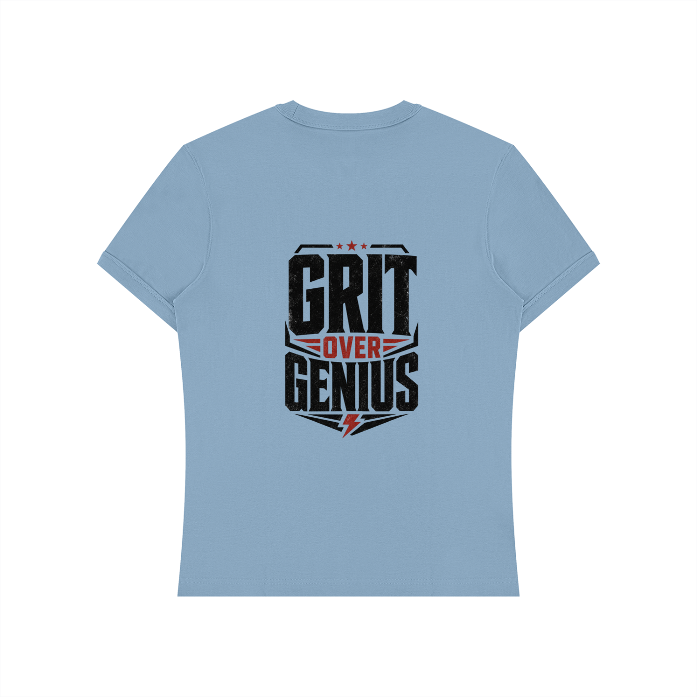 grit over genius Unisex Heavyweight Slim Fit T-Shirt