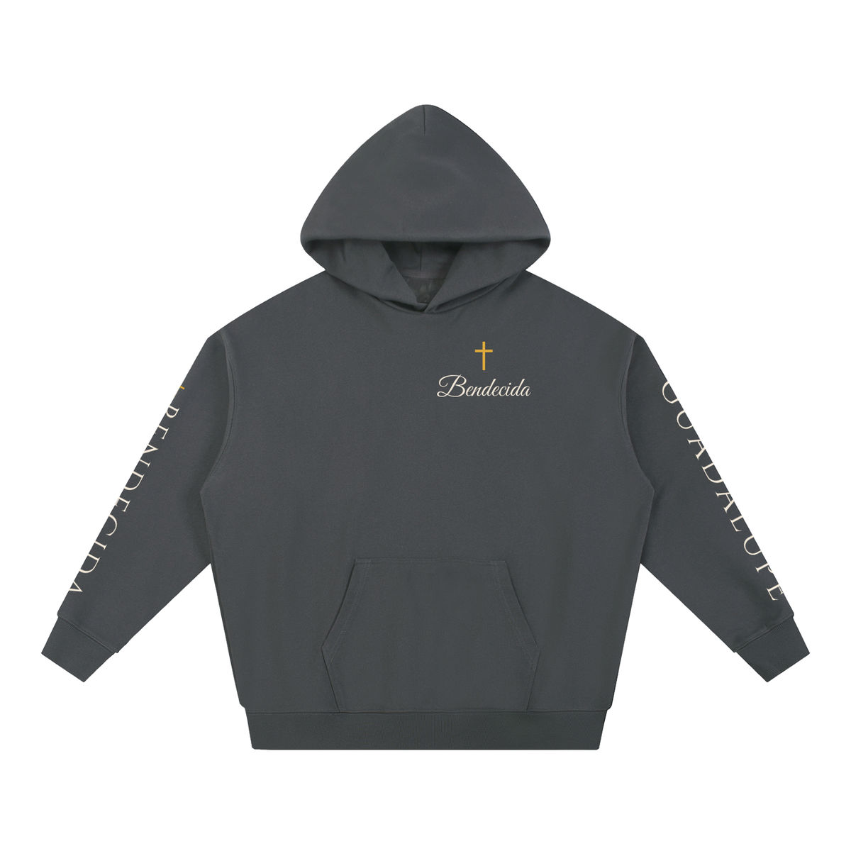 Bendecida Virgen de Guadalupe Hoodie | Our Lady of Guadalupe Roses Sweatshirt, Catholic Mexican Faith Gift