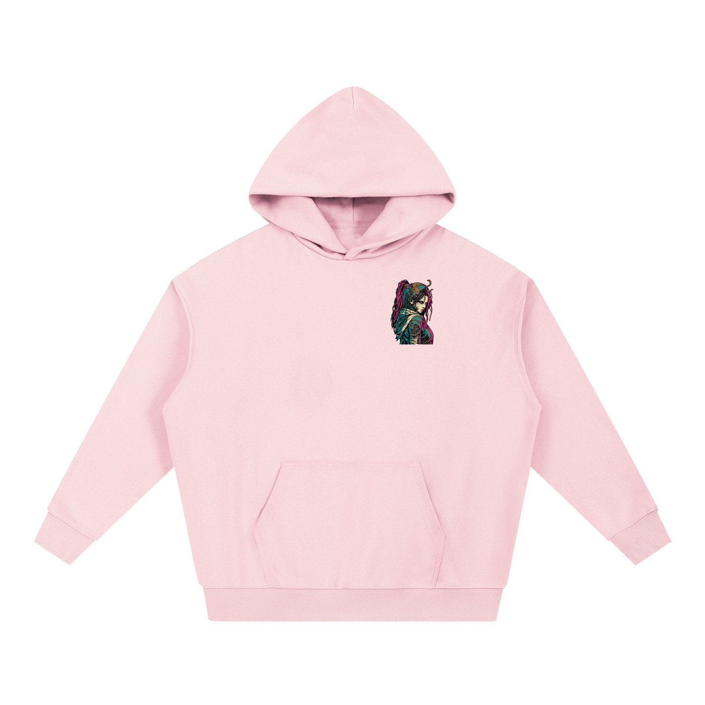 WASTELAND WARRIOR 01 | Dark Sci-Fi Heavyweight Hoodie