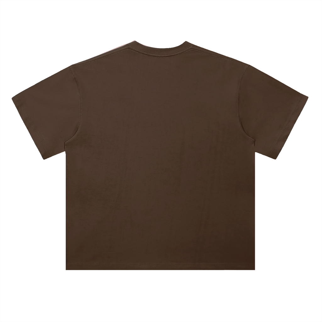 HUMAN CLONE VECTOR DESIGN Heavyweight Drop Shoulder Cotton T-Shirt