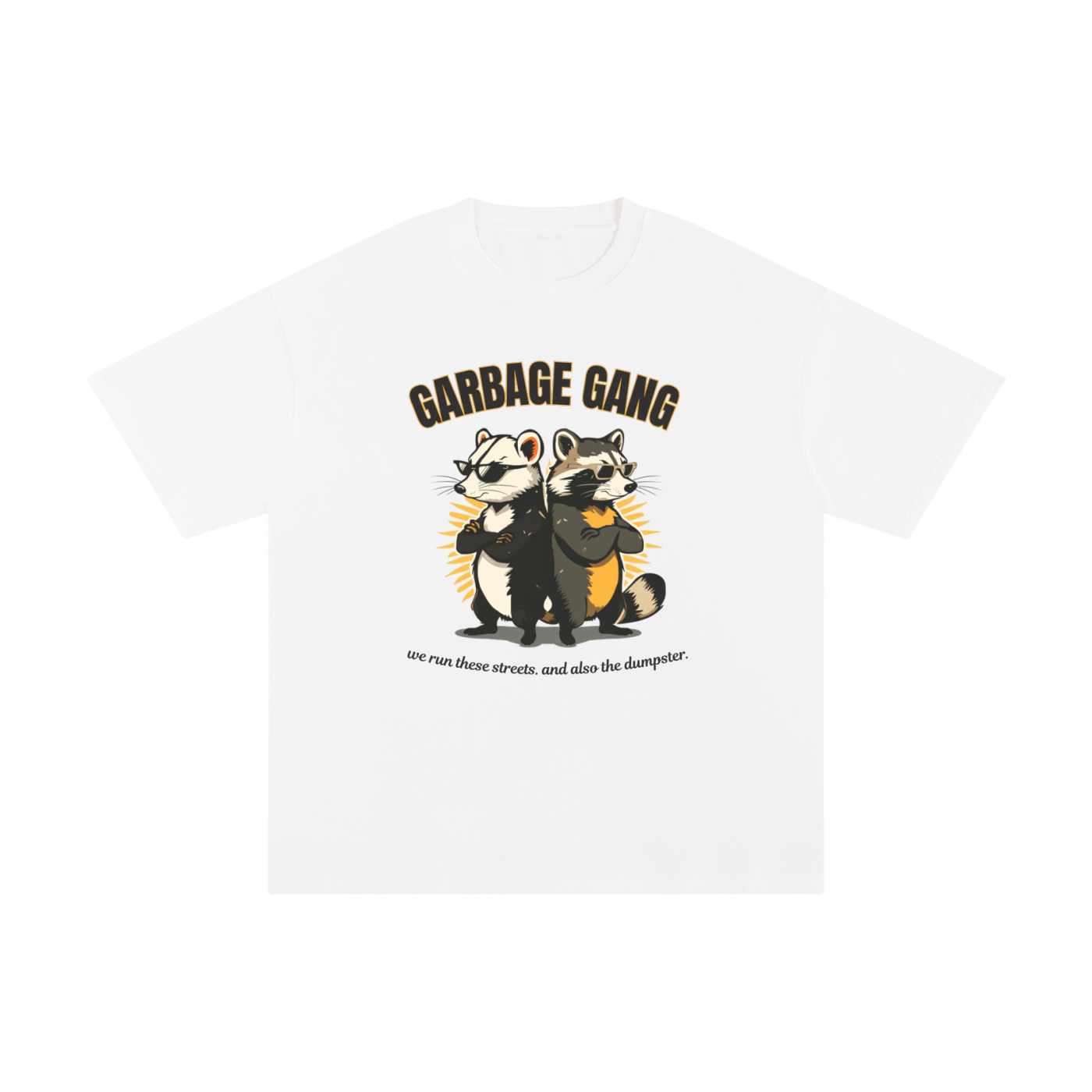 Garbage Gang | Funny Raccoon T-Shirt