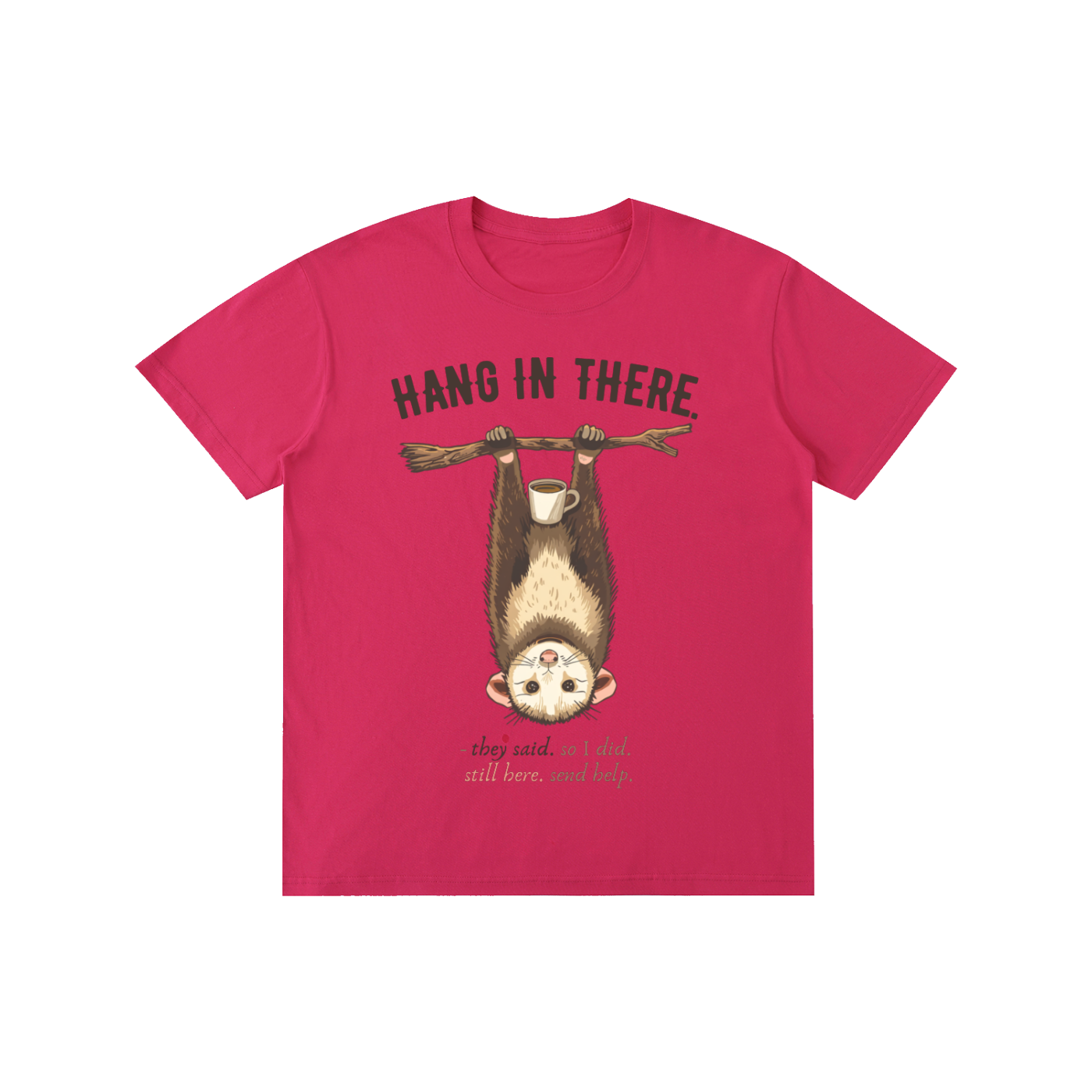 Hang in There | Cute Sloth Coffee T-Shirt