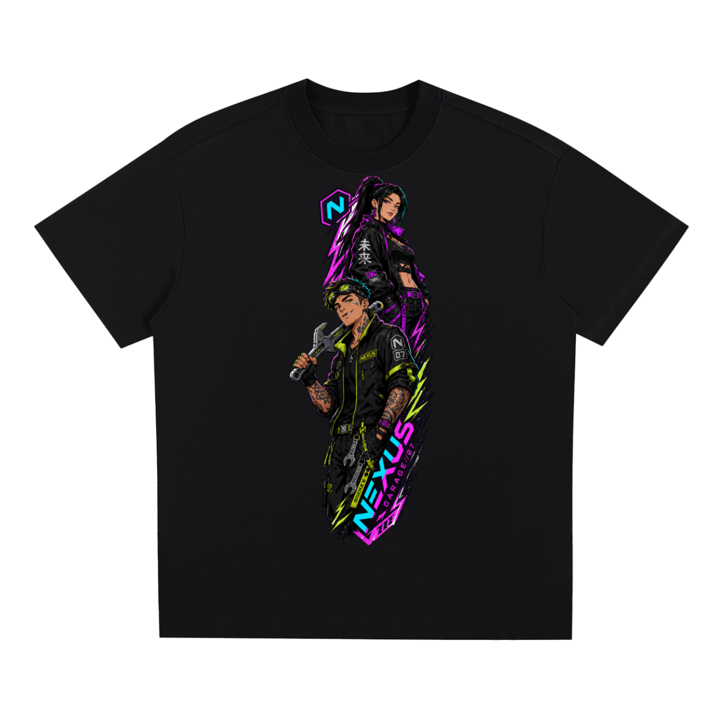 NEXUS MECHANIC | Futurist Quick-Dry Cooling Tee