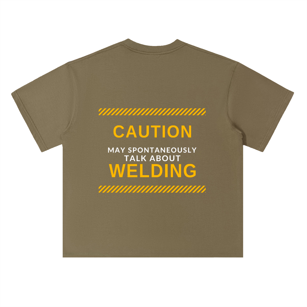 Heavyweight Drop Shoulder Cotton T-Shirt