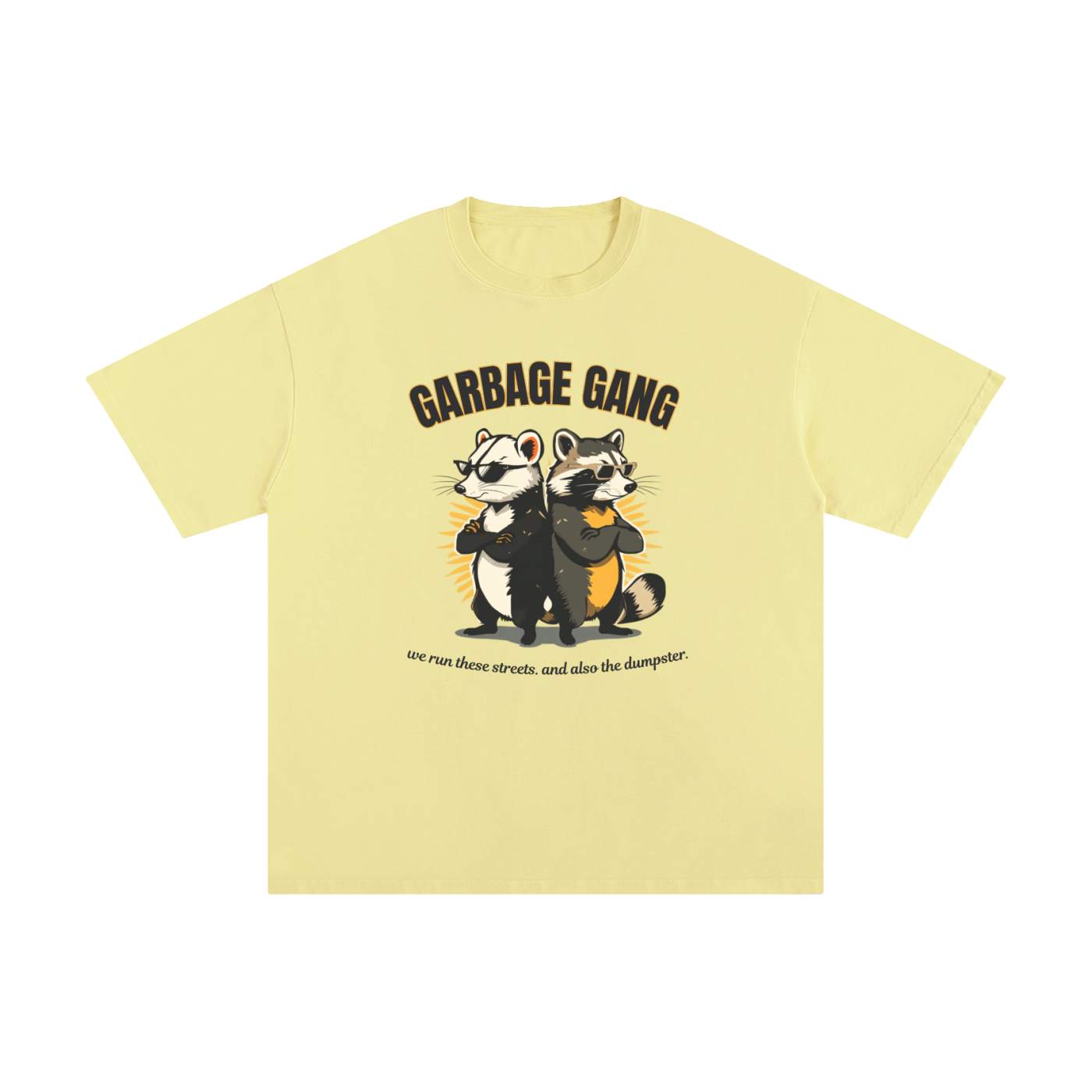 Garbage Gang | Funny Raccoon T-Shirt