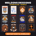 Welding Designs PNG Bundle - 12 digital download designs